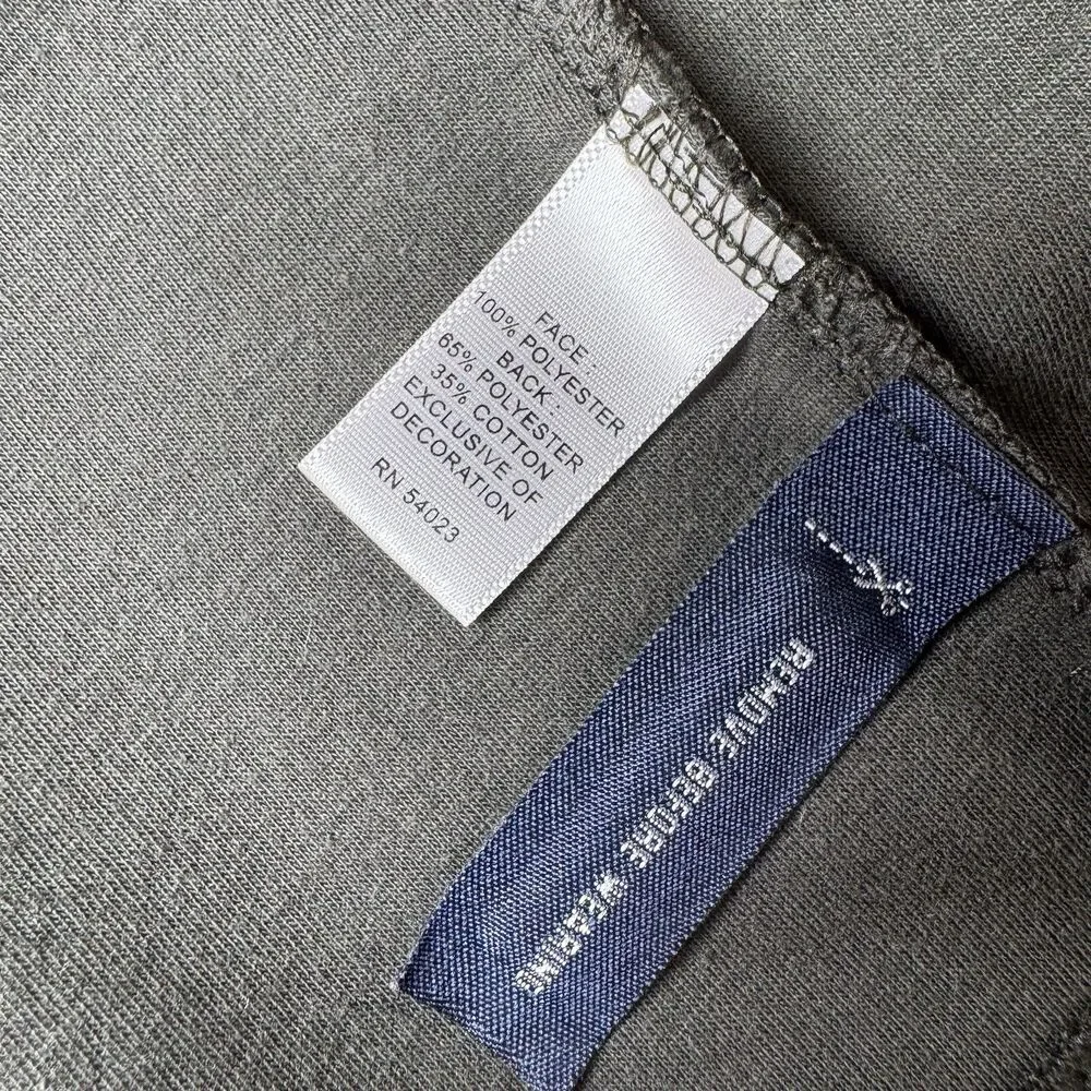 Banana‎ Republic Mens Green Fleece Full Zip Hoodie Jacket Size Large